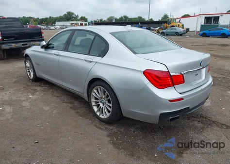 2011 BMW 750I xDrive from USA, damaged, VIN WBAKC6C57BC395254